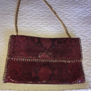 MICHAELMichael Kors Oversize Chelsea Python Clutch